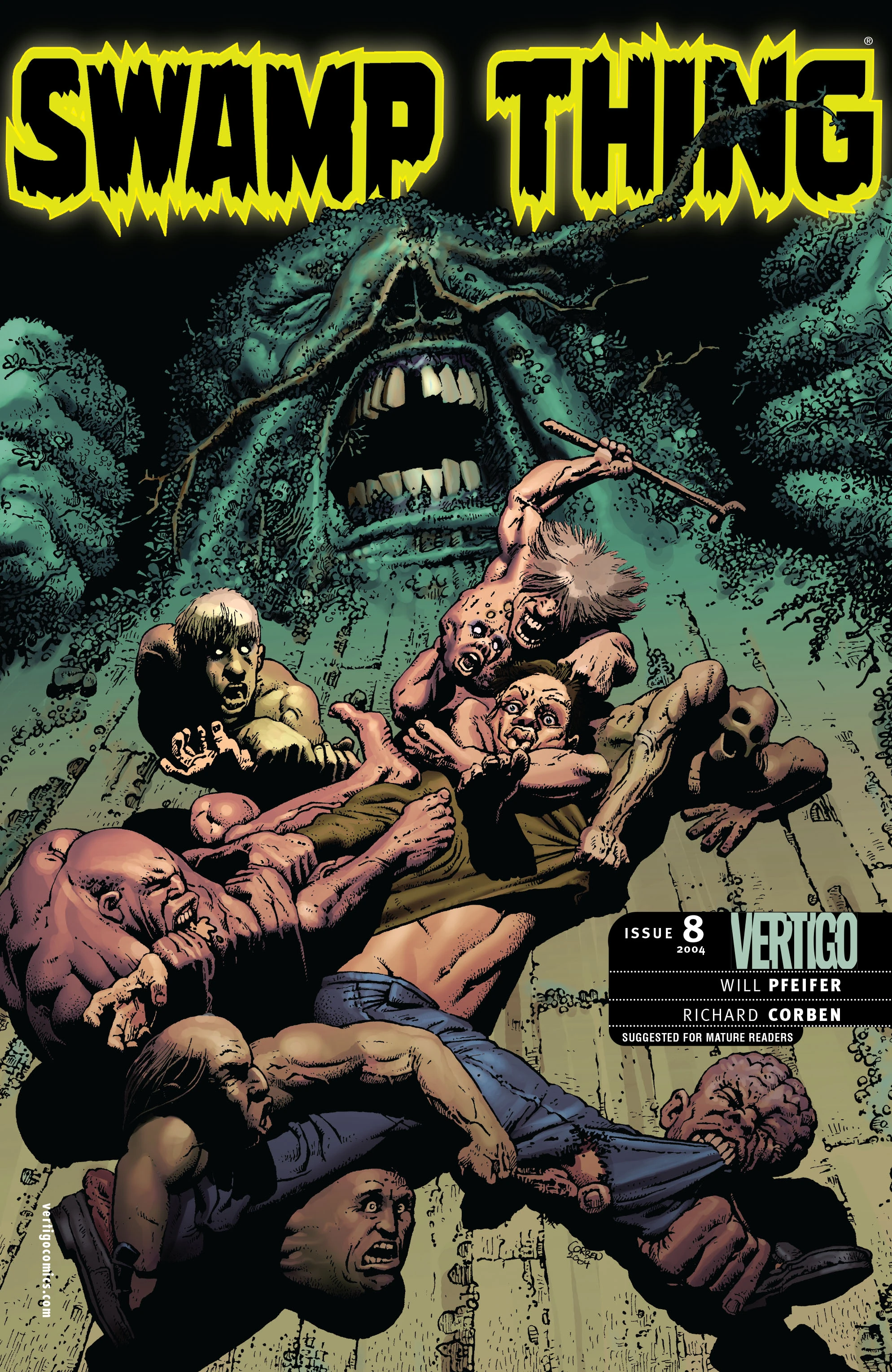 Swamp Thing #8 (DC, 2004 — Cover A) cover